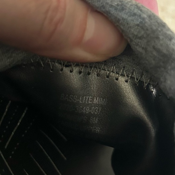 GH Bass Lite Mimi Go-To Comfort Wedge Sandal. Gray fabric on black wedge size 8 - Picture 5 of 9